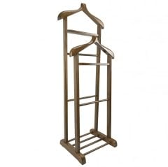 Melada Mobilya Gürgen Çift Tepeli Dilsiz Uşak Cilalı Ceviz Double