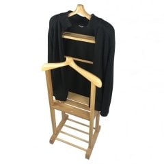 Melada Mobilya Gürgen Çift Tepeli Dilsiz Uşak Ham Cilalı Sehpalı