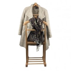 Melada Mobilya Gürgen Çift Tepeli Dilsiz Uşak Ham Cilalı Double Sehpalı