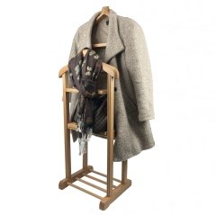 Melada Mobilya Gürgen Çift Tepeli Dilsiz Uşak Ham Cilalı Double Sehpalı