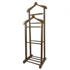 Melada Mobilya Gürgen Çift Tepeli Dilsiz Uşak Cilalı Ceviz Double 135 cm