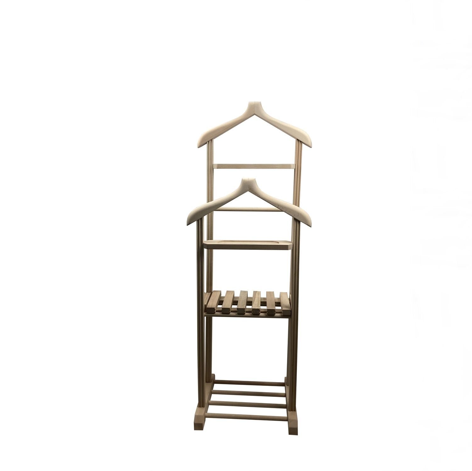 Melada Mobilya Gürgen Çift Tepeli Dilsiz Uşak Ham Double Sehpalı