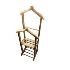 Melada Mobilya Gürgen Çift Tepe Dilsiz Uşak Ham Cilalı Basic Sehpalı