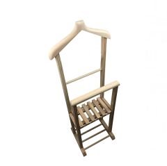 Melada Mobilya Gürgen İkili Dilsiz Uşak Ham Basic Cilalı Sehpalı