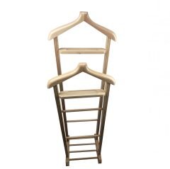 Melada Mobilya Gürgen 145 cm Çift Tepeli Dilsiz Uşak Ham Cilalı