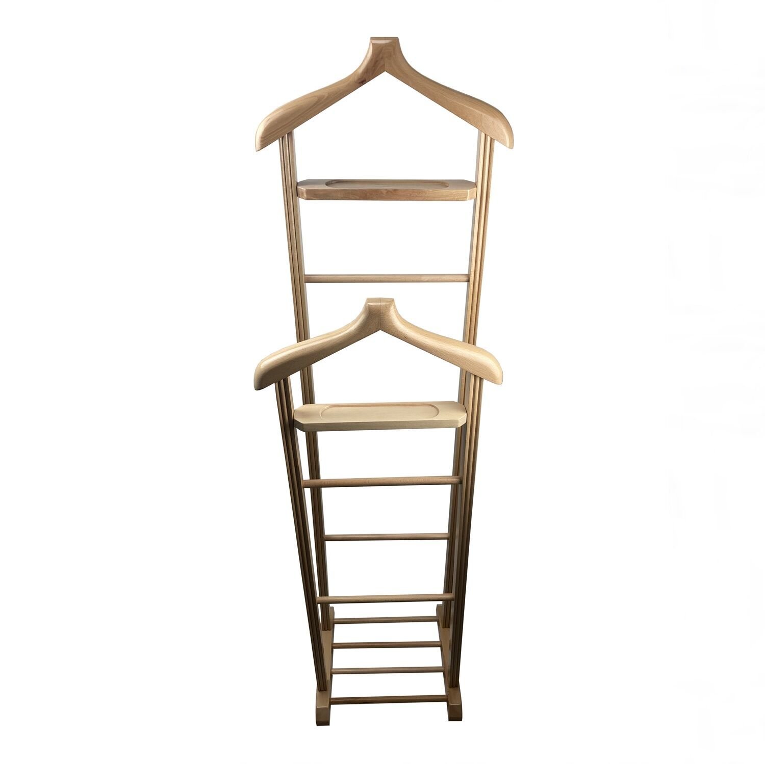 Melada Mobilya Gürgen 155 cm Çift Tepeli Dilsiz Uşak Ham Cilalı