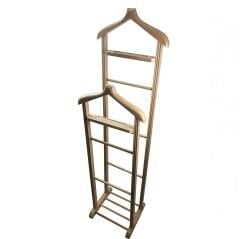 Melada Mobilya Gürgen 155 cm Çift Tepeli Dilsiz Uşak Ham Cilalı