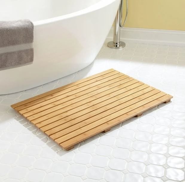 Kadima Ahşap Banyo Paspası 40x60