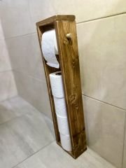 Ahşap Tuvalet Kağıtlığı