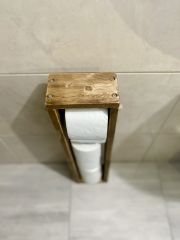 Ahşap Tuvalet Kağıtlığı